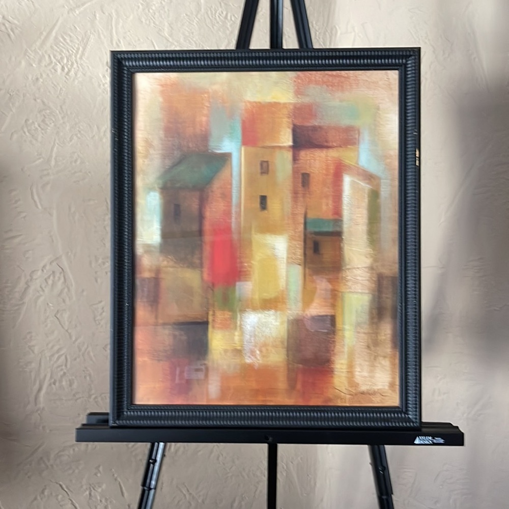 Wall Art Old Town Reminiscence II by Artist Silvia Vassileva